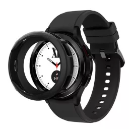   SPIGEN LIQUID AIR szilikon óra keret (ütésállóság) FEKETE