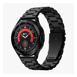 SPIGEN MODERN FIT pótszíj (univerzális, 22mm fém) FEKETE SPIGEN MODERN FIT pótszíj (univerzális, 22mm fém) FEKETE