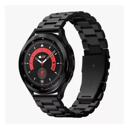 SPIGEN MODERN FIT pótszíj (univerzális, 22mm fém) FEKETE