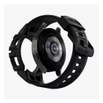 SPIGEN RUGGED ARMOR PRO pótszíj (egyedi méret, szilikon, ütésállóság + szilikon keret) SÖTÉTSZÜRKE