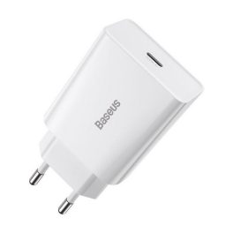 BASEUS SPEED MINI hálózati töltő Type-C aljzat (20W, PD gyorstöltő) FEHÉR   BASEUS SPEED MINI hálózati töltő Type-C aljzat (20W, PD gyorstöltő) FEHÉR