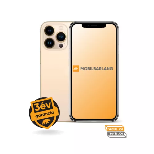 Apple iPhone 13 Pro Max 256GB tárhellyel kiváló állapotban, egyedülállóan hosszú 3 év garanciával!