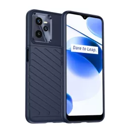   Szilikon telefonvédő (ütésállóság, csíkos, dombor minta) SÖTÉTKÉK