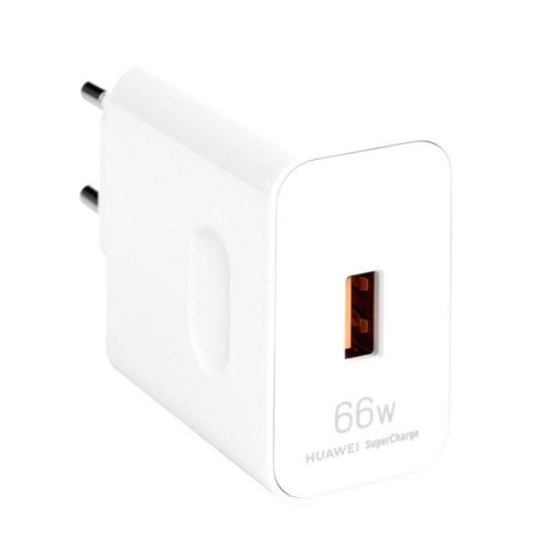 HUAWEI SuperCharger hálózati töltő USB aljzat (66W, PD gyorstöltő) FEHÉR