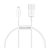 BASEUS SUPERIOR adatkábel (USB - lightning, 2.4A, PD gyorstöltő, törésgátló, 25cm) FEHÉR