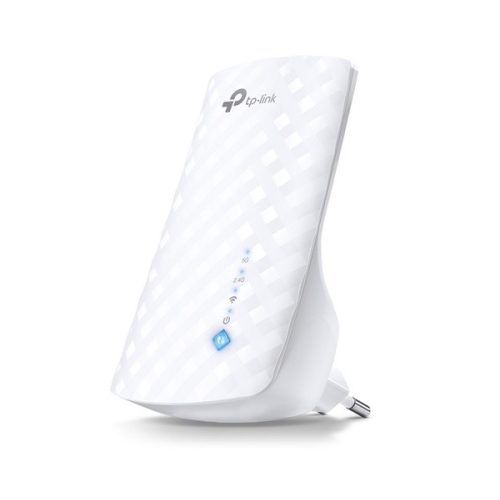 TP-LINK RANGE EXTENDER fali WiFi jelerősítő (5GHz/433Mbps, 2.4GHz/300Mbps, 3 beépített antenna) FEHÉR