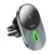 HOCO CA91 autós tartó (szellőzőre, gyorstöltő, 15W, wireless, mágneses) SÖTÉTSZÜRKE