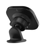 SPIGEN MAG FIT autós tartó (öntapadó, műszerfalra, 360°, mágneses) FEKETE