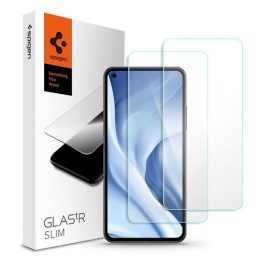 SPIGEN SLIM képernyővédő üveg 2db (2.5D, tokbarát, ultravékony, 0.2mm, extra karcálló, 9H) ÁTLÁTSZÓ   SPIGEN SLIM képernyővédő üveg 2db (2.5D, tokbarát, ultravékony, 0.2mm, extra karcálló, 9H) ÁTLÁTSZÓ