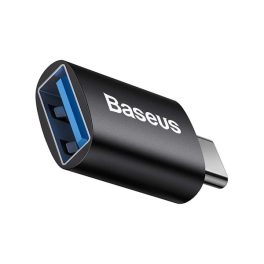 BASEUS INGENUITY adapter (USB aljzat - Type-C, USB/pendrive csatlakoztatás, OTG) FEKETE   BASEUS INGENUITY adapter (USB aljzat - Type-C, USB/pendrive csatlakoztatás, OTG) FEKETE
