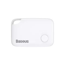  BASEUS T2 bluetooth nyomkövető (kulcstartóra, táskára, autóba, valós idejű nyomkövetés, 6 hónap akkuidő) FEHÉR
