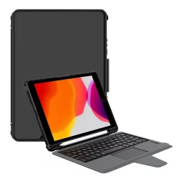  NILLKIN BUMPER COMBO billentyűzetes defender tok (mágneses, QWERTY, angol nyelvű, ceruza tartó) FEKETE