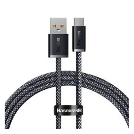 BASEUS DYNAMIC adatkábel (USB - Type-C, 6A, 100W, gyorstöltő, 100cm, cipőfűző) SÖTÉTSZÜRKE   BASEUS DYNAMIC adatkábel (USB - Type-C, 6A, 100W, gyorstöltő, 100cm, cipőfűző) SÖTÉTSZÜRKE