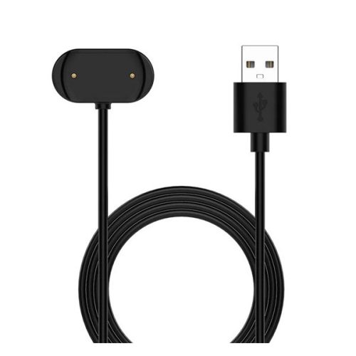 Töltőkábel USB (mágneses, 100cm) FEKETE