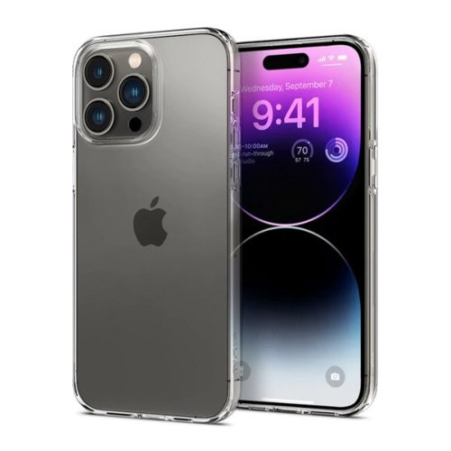 SPIGEN LIQUID CRYSTAL szilikon telefonvédő (ütésállóság, légpárnás sarok) ÁTLÁTSZÓ