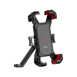   JOYROOM motoros telefontartó (tükörre rögzíthető, 4.7 - 7" méret) FEKETE