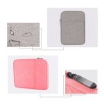 Tok fekvő, szövet (univerzális, ütésálló belső réteg, cipzáras, cseppálló, 11" méret) SÖTÉTKÉK