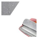 Tok fekvő, szövet (univerzális, ütésálló belső réteg, cipzáras, cseppálló, 11" méret) VILÁGOSSZÜRKE