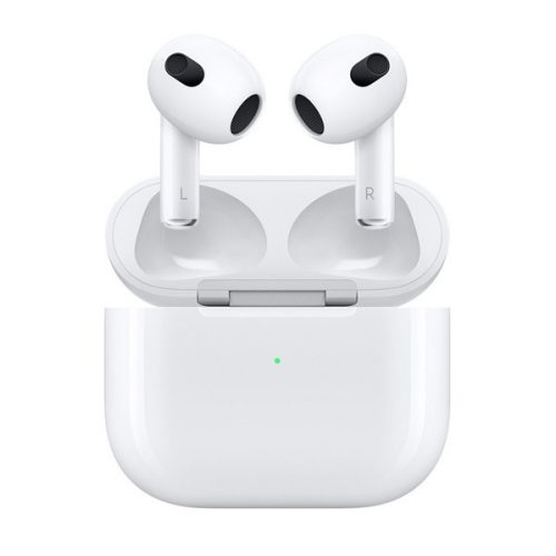 APPLE AIRPODS 3 bluetooth fülhallgató SZTEREO (mikrofon + töltőtok) FEHÉR