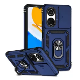   Defender szilikon telefonvédő (ütésállóság, tartógyűrű, kameravédő) SÖTÉTKÉK
