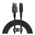 BASEUS TUNGSTEN GOLD adatkábel (USB - Type-C, 100W, gyorstöltő, törésgátló, 200cm) FEKETE