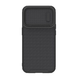   NILLKIN TEXTURED S szilikon telefonvédő (3D, kameravédő) FEKETE