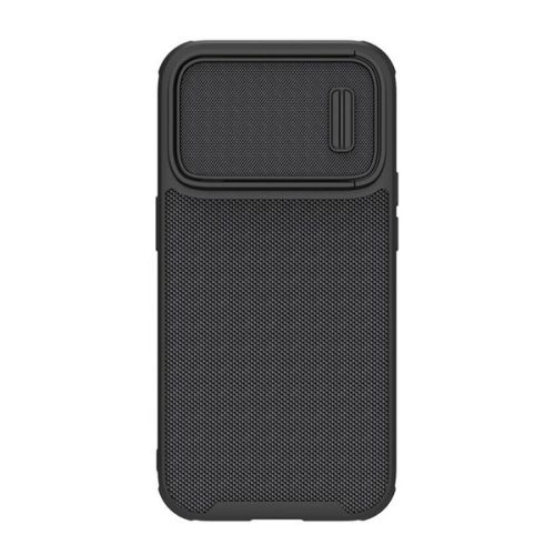 NILLKIN TEXTURED S szilikon telefonvédő (3D, kameravédő) FEKETE