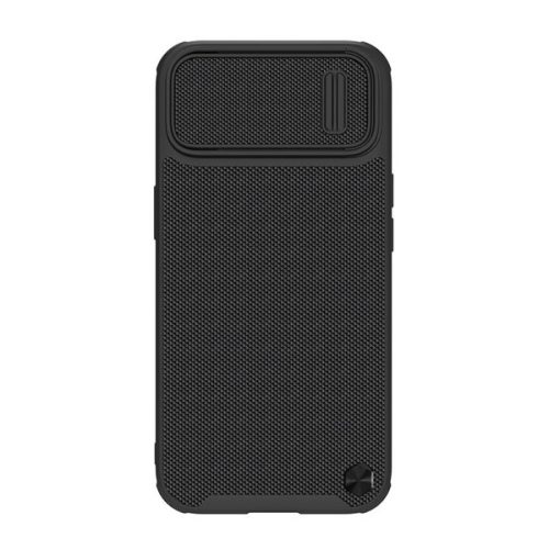 NILLKIN TEXTURED S szilikon telefonvédő (3D, kameravédő) FEKETE