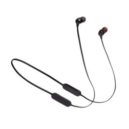  JBL TUNE 125BT bluetooth fülhallgató SZTEREO (v5.0, nyakba akasztható, mikrofon, multipoint, mélyhang kiemelés) FEKETE