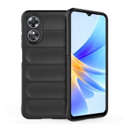 Szilikon telefonvédő (ütésállóság, kameravédő, 3D) FEKETE   Szilikon telefonvédő (ütésállóság, kameravédő, 3D) FEKETE