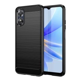 Szilikon telefonvédő (ütésállóság, légpárnás sarok, szálcsiszolt, karbon minta) FEKETE   Szilikon telefonvédő (ütésállóság, légpárnás sarok, szálcsiszolt, karbon minta) FEKETE