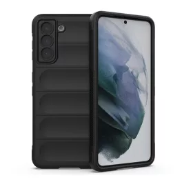   Szilikon telefonvédő (ütésállóság, kameravédő, 3D) FEKETE