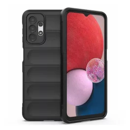  Szilikon telefonvédő (ütésállóság, kameravédő, 3D) FEKETE