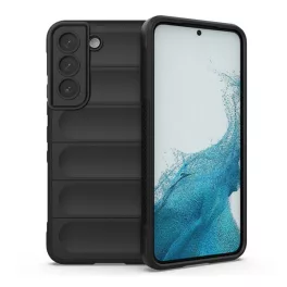   Szilikon telefonvédő (ütésállóság, kameravédő, 3D) FEKETE
