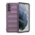 Szilikon telefonvédő (ütésállóság, kameravédő, 3D) LILA