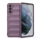 Szilikon telefonvédő (ütésállóság, kameravédő, 3D) LILA