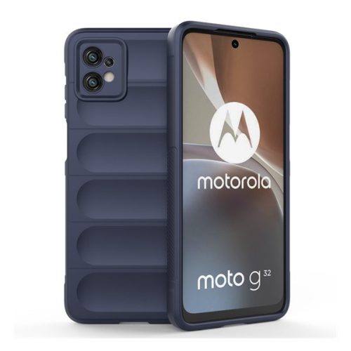 Szilikon telefonvédő (ütésállóság, kameravédő, 3D) SÖTÉTKÉK
