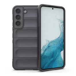   Szilikon telefonvédő (ütésállóság, kameravédő, 3D) SÖTÉTSZÜRKE