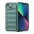 Szilikon telefonvédő (ütésállóság, kameravédő, 3D) SÖTÉTZÖLD