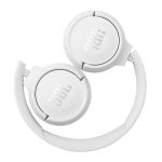 JBL TUNE T510 bluetooth fejhallgató SZTEREO (v5.0, mikrofon, felvevő gomb, multipoint, összehajtható) FEHÉR
