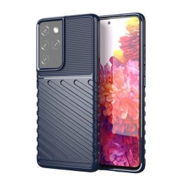 Szilikon telefonvédő (ütésállóság, csíkos, dombor minta) SÖTÉTKÉK   Szilikon telefonvédő (ütésállóság, csíkos, dombor minta) SÖTÉTKÉK