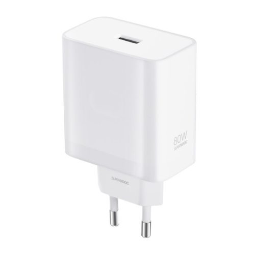 ONEPLUS SUPERVOOC hálózati töltő USB aljzat (80W, gyorstöltő) FEHÉR
