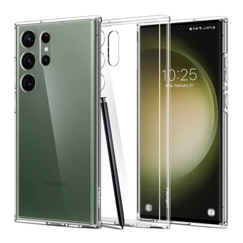 SPIGEN ULTRA HYBRID műanyag telefonvédő (ütésállóság, légpárnás keret) ÁTLÁTSZÓ