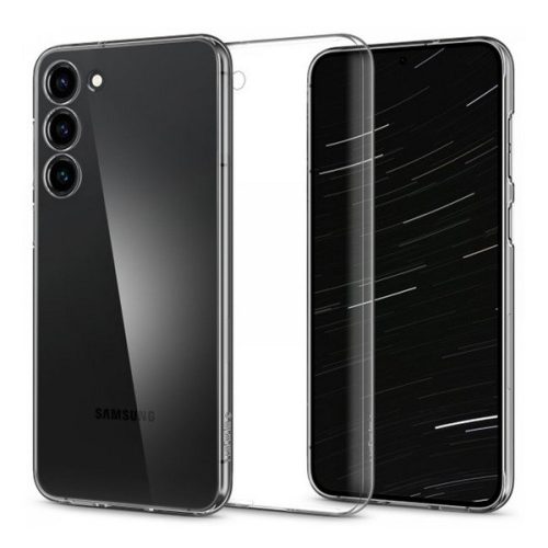 SPIGEN AIRSKIN műanyag telefonvédő (ultravékony, 0.4mm) ÁTLÁTSZÓ