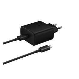 SAMSUNG hálózati töltő Type-C aljzat (45W, PD gyorstöltő + Type-C kábel) FEKETE   SAMSUNG hálózati töltő Type-C aljzat (45W, PD gyorstöltő + Type-C kábel) FEKETE