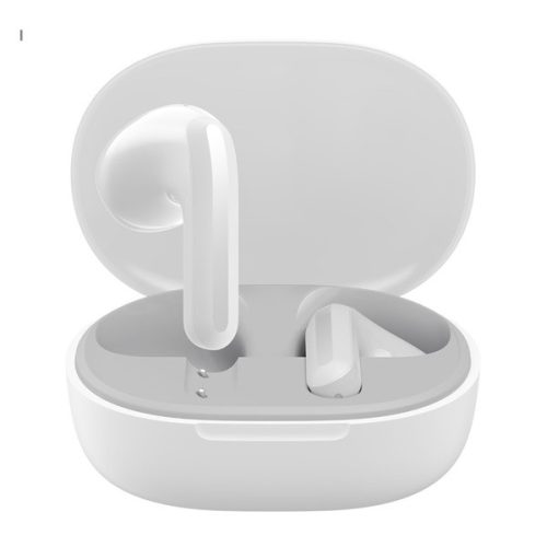 XIAOMI REDMI BUDS 4 LITE bluetooth fülhallgató SZTEREO (v5.2, TWS, extra mini, IPX4 + töltőtok) FEHÉR