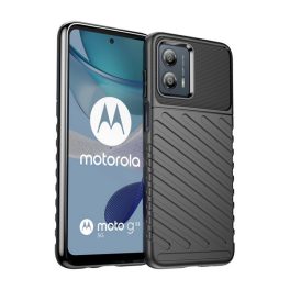 Szilikon telefonvédő (ütésállóság, csíkos, dombor minta) FEKETE   Szilikon telefonvédő (ütésállóság, csíkos, dombor minta) FEKETE
