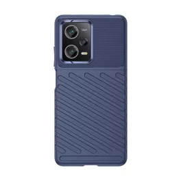   Szilikon telefonvédő (ütésállóság, csíkos, dombor minta) SÖTÉTKÉK