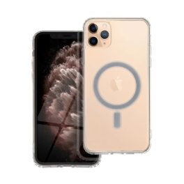 Szilikon telefonvédő (ütésállóság, légpárnás sarok, MagSafe) ÁTLÁTSZÓ   Szilikon telefonvédő (ütésállóság, légpárnás sarok, MagSafe) ÁTLÁTSZÓ