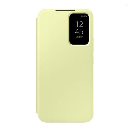 SAMSUNG tok álló (aktív FLIP, oldalra nyíló, Smart View Cover) LIME